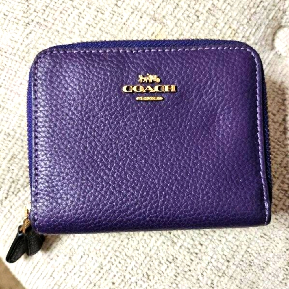 Coach compact wallet